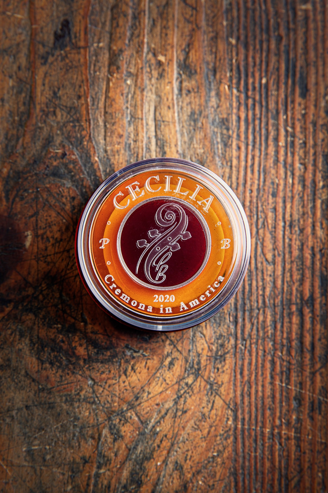 A line of hand-poured CECILIA rosins